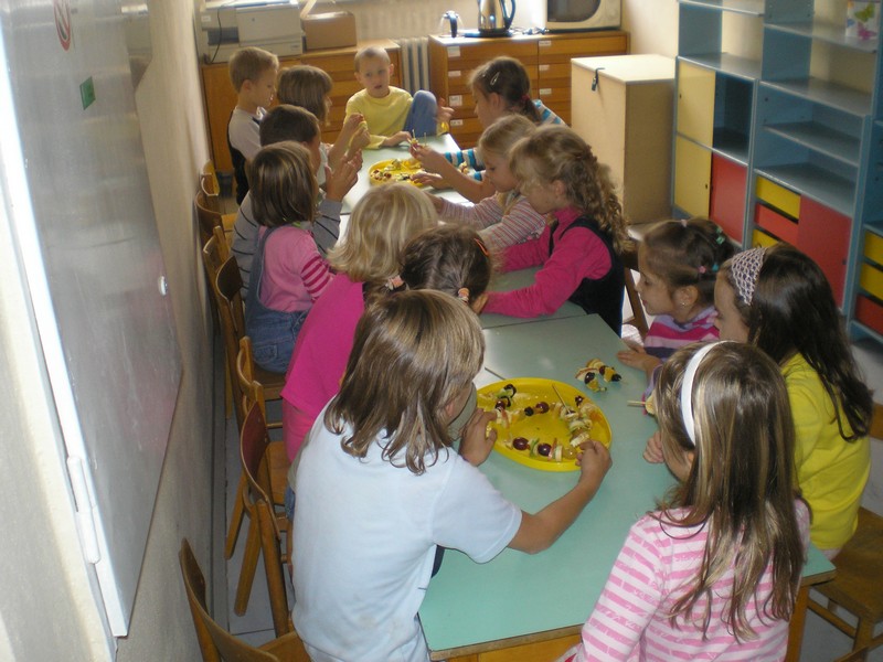 všichni pohromadě